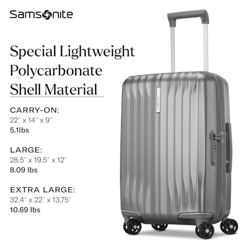 31" Lightweight Hardside Polycarbonate Checked Luggage with Spinner Wheels K633601