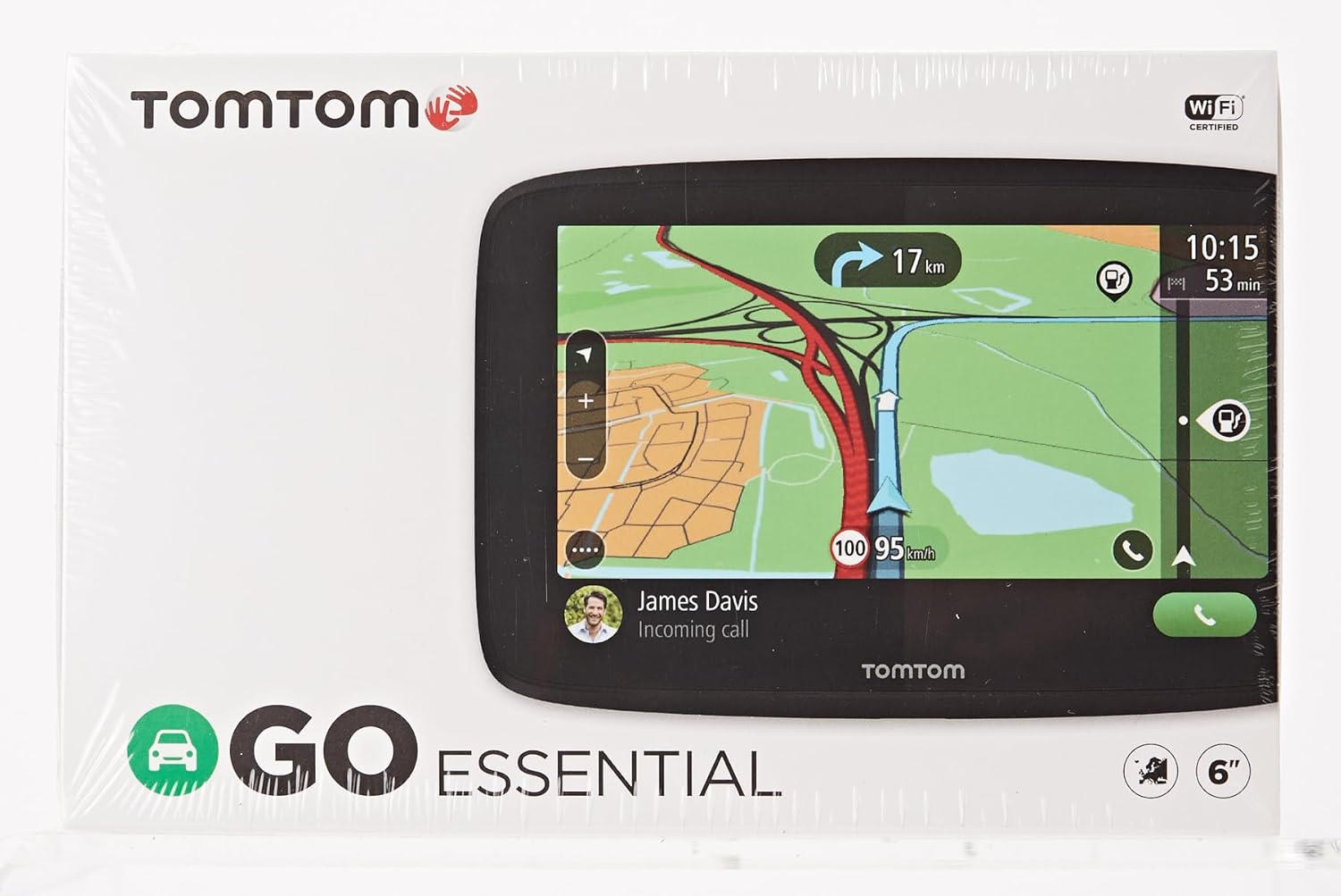 6 Inch Car Sat Nav with EU Maps P312025