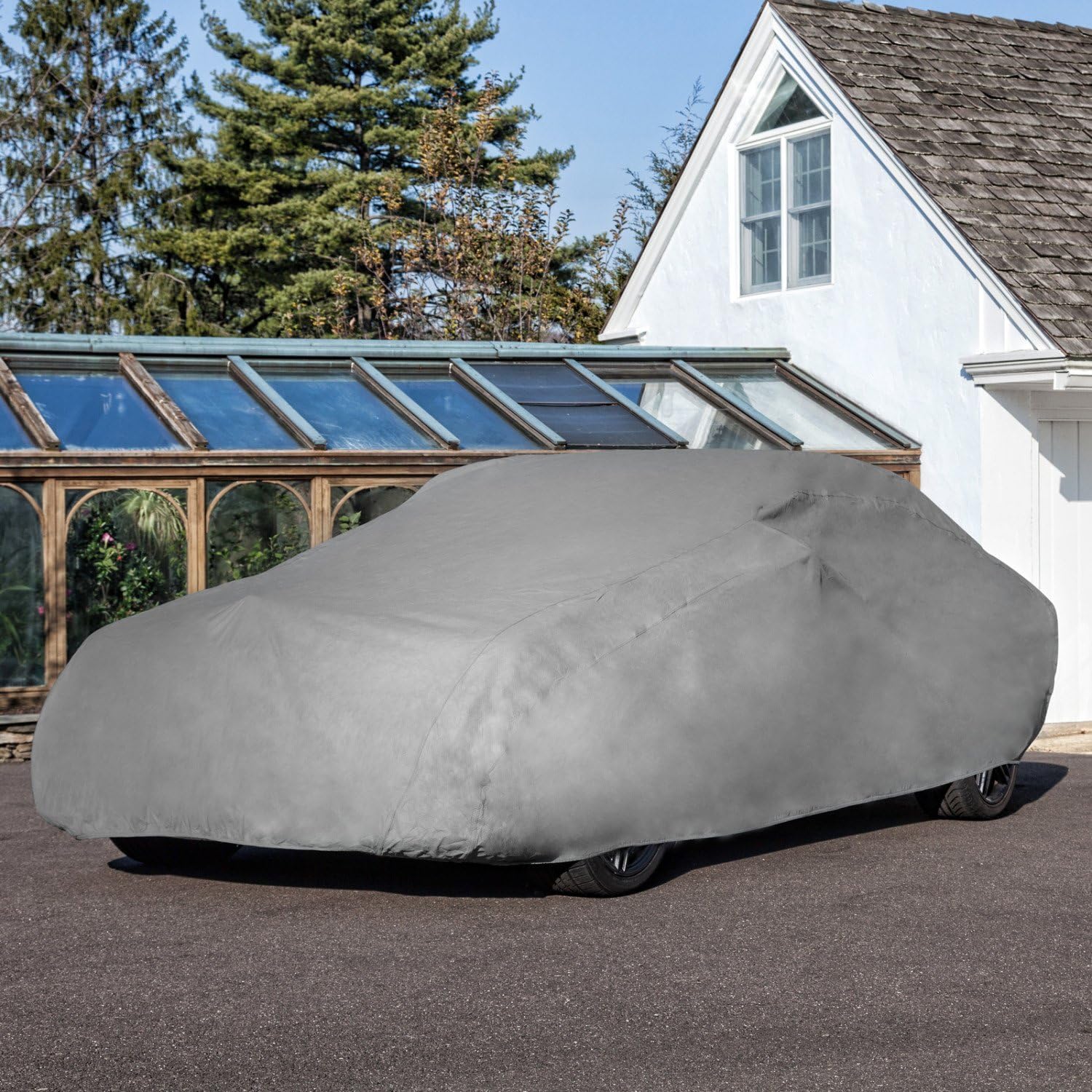 Gray Pack of 2 Hatchback Cover Q38385