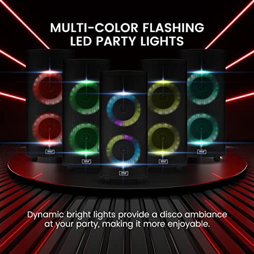 700W Dual 8” Rechargeable Bluetooth PA Speaker System K270