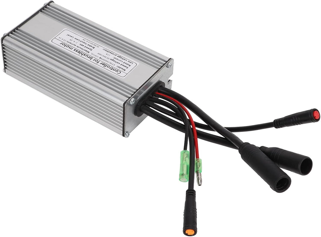 Motor Brushless Controller, 36V/48V 22A Waterproof Sine Wave Motor Controller for 500W Motor E-Bike D88119