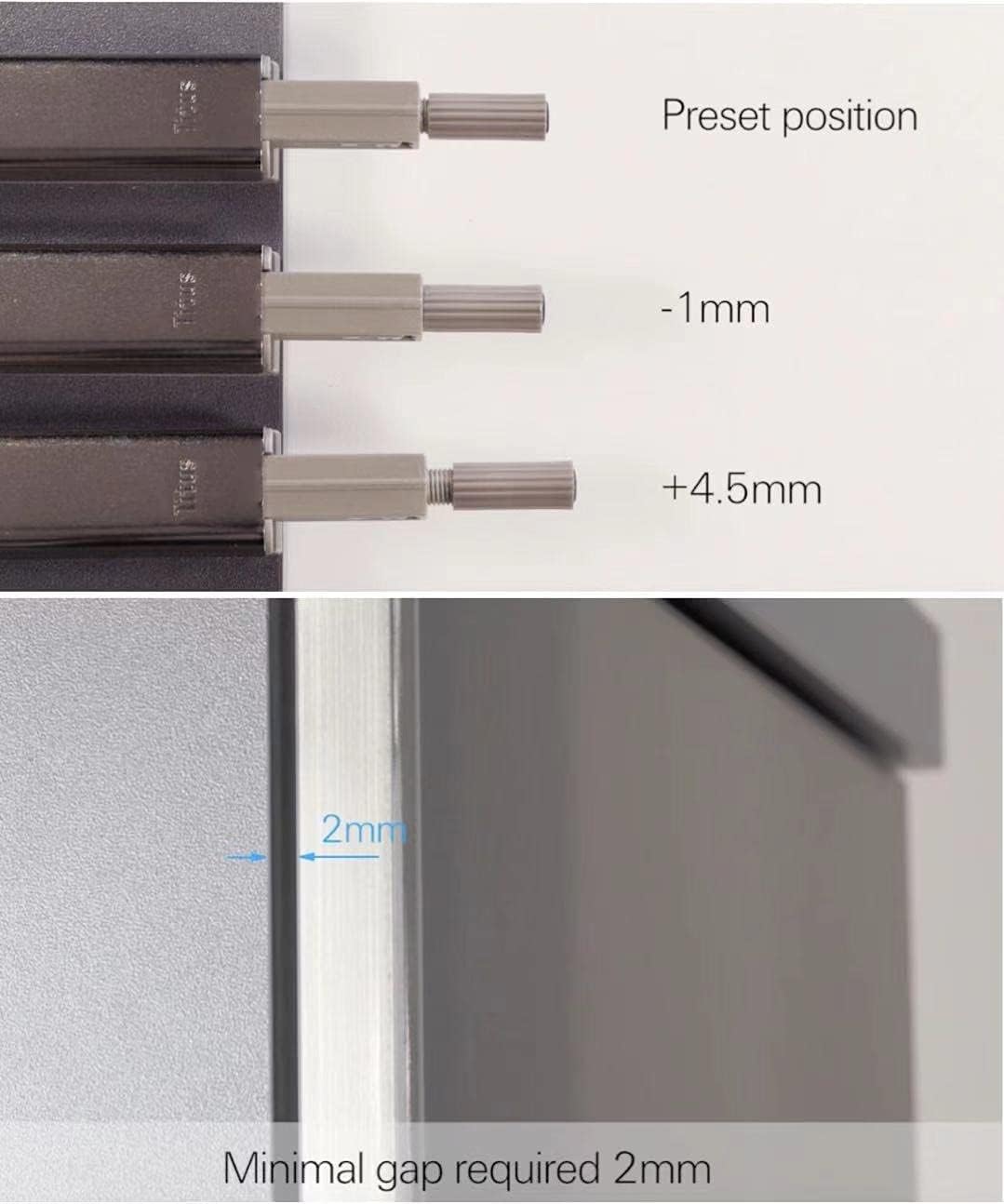 Push to Open Door Latch for Cabinet Doors and Drawer (20 Pack) R3995