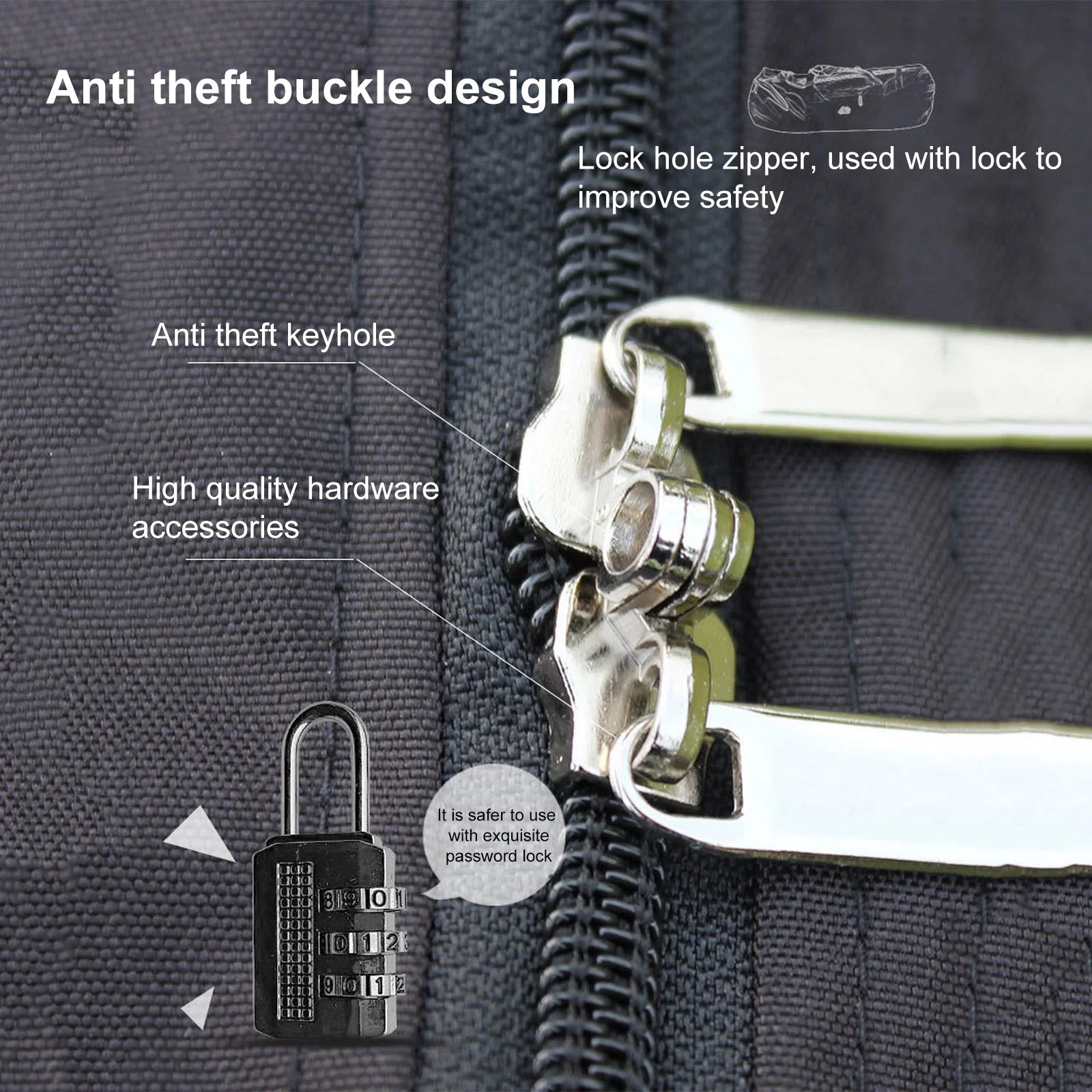 60L Waterproof Roll Top Duffel with Carry Straps C27433