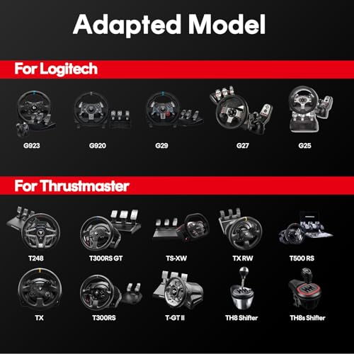 Foldable Racing Simulator Cockpit (Black) E838