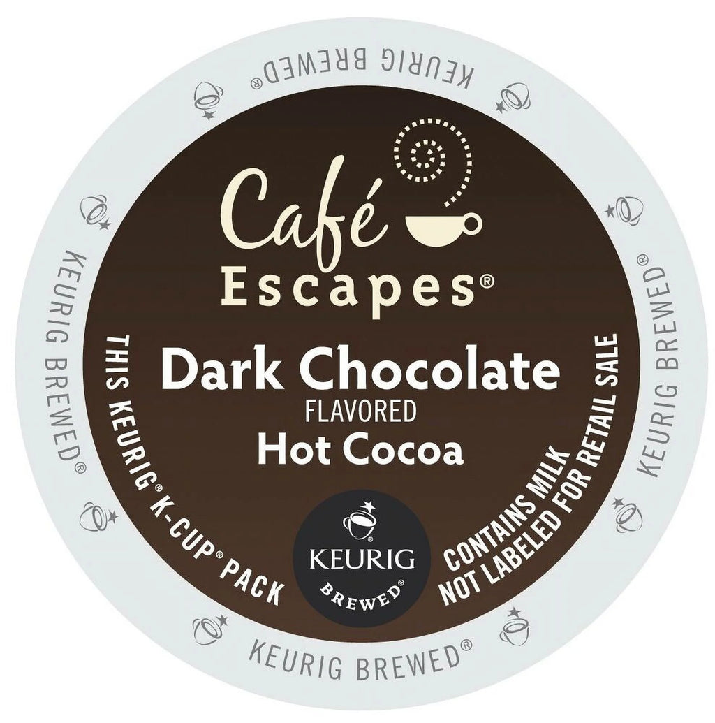 48 count Dark Chocolate Hot Cocoa K cups V7744