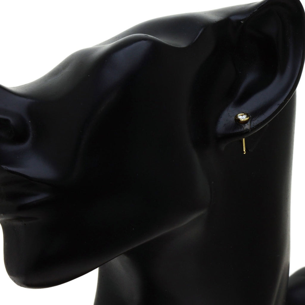 K18 Yellow Gold Diamond Earrings V890