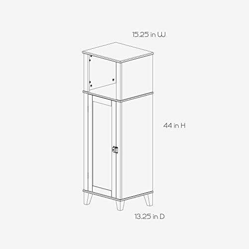 Espresso Linen Cabinet K8762