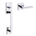 Polished Chrome Passage Handleset with Interior Trim M8217