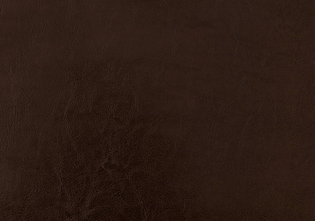 Brown Foam Solid Wood Leather Look Queen Size Bed B319