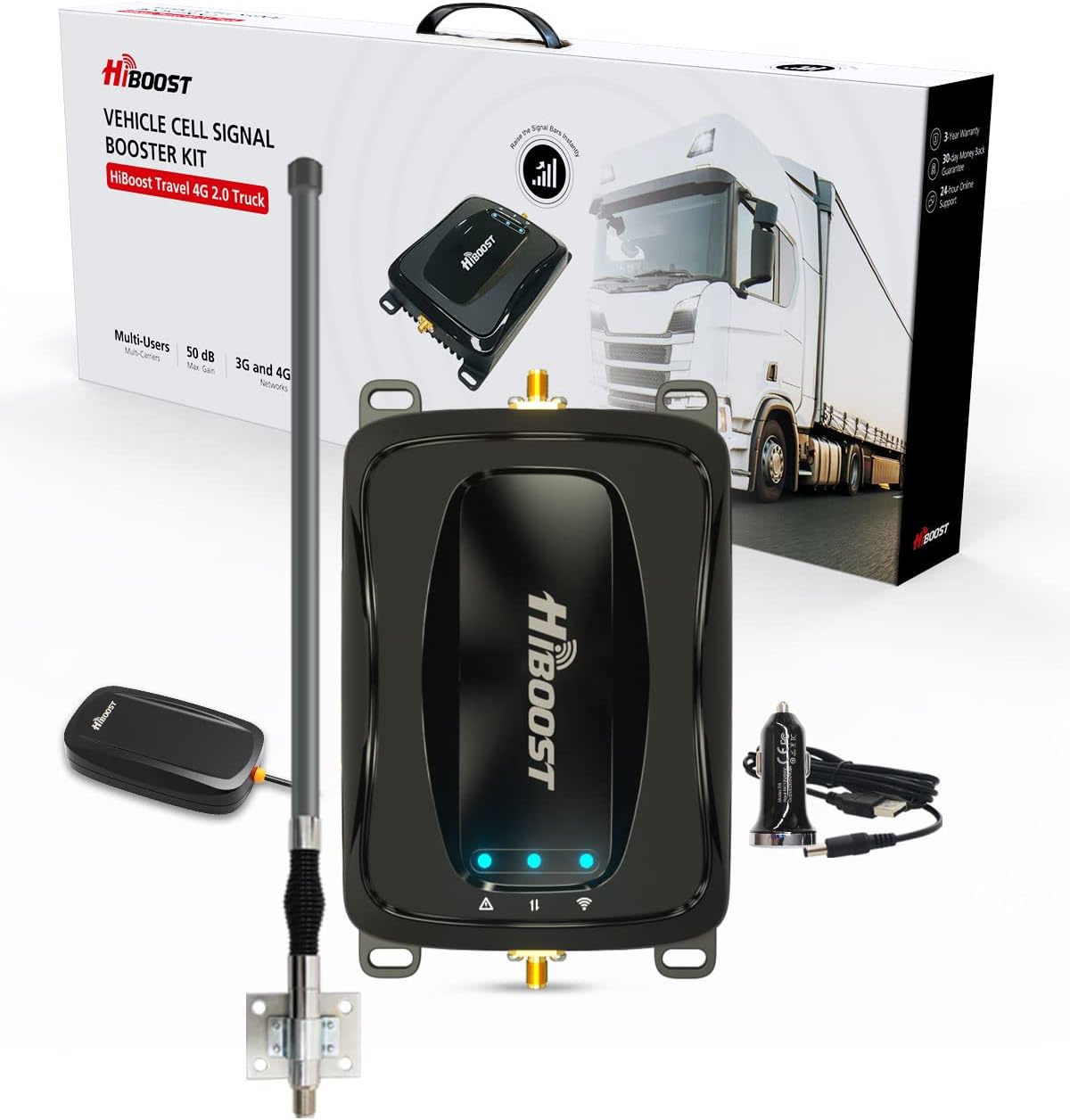 Cell Phone Signal Booster for Truck, RV, SUV, Camping, Motorhome S78269