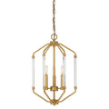 Warm Brass 3 Light Foyer D5124