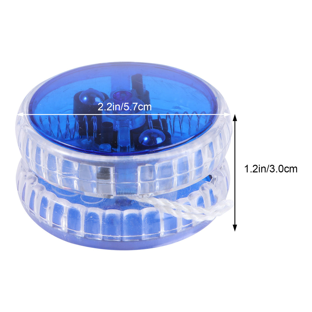 Blue LED Luminous Yoyo with String B384
