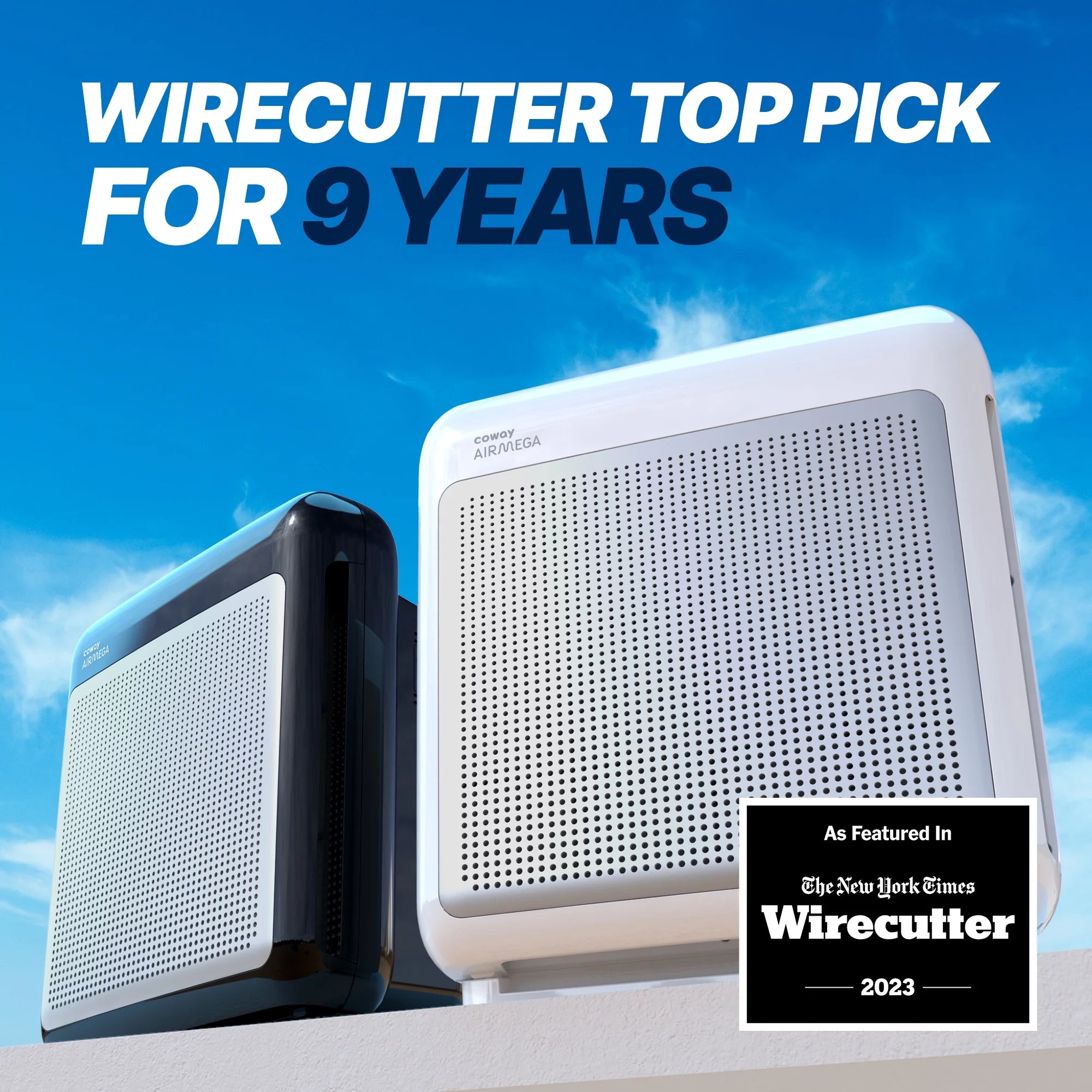 White True HEPA Air Purifier with 361 sq. ft. Coverage R498684