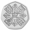 2022 Great Britain 50p Queen Elizabeth BU Coin L777