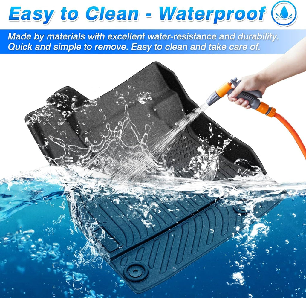 All Weather Non-Slip Floor Mats for Nissan Sentra 2020 2021 2022 1st & 2nd Row Z8137