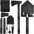 Folding Shovel and Camping Axe Tool Kit with Carrying Bag L349216