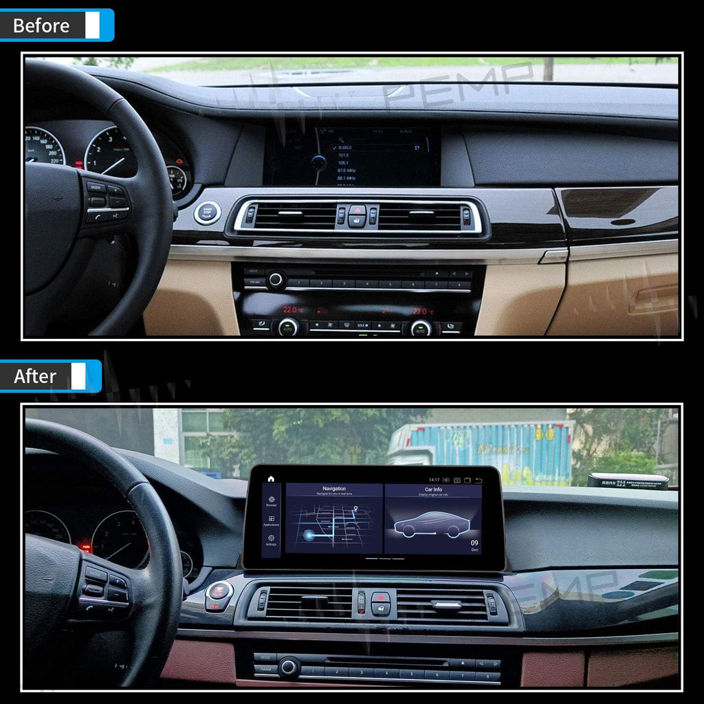 12.3" Android 11 Carplay Screen for BMW 5 Series CIC K5226