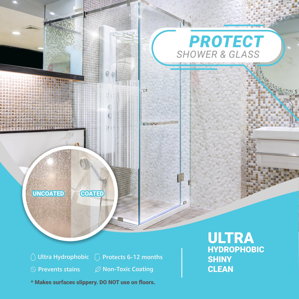 Ceramic Coating Spray Kit for Stainless Steel, Appliances, Countertops, Glass R82953