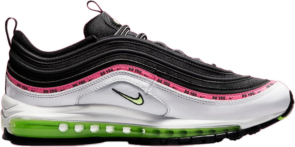 Black/Lime Glow-White Air Max 97 Shoes D6471