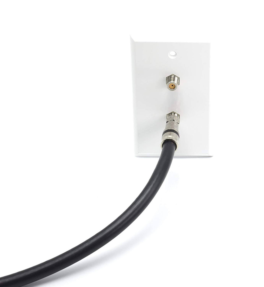 100 Foot RG-11 Coaxial Cable with F Type Connector W317