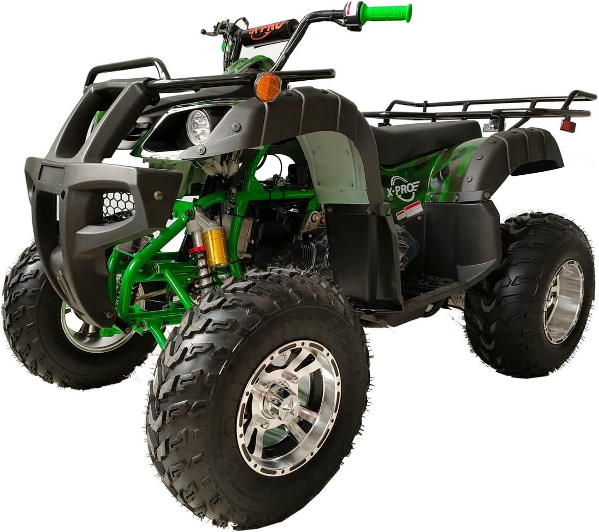 Green Camo Utility ATV with Automatic Transmission M15209