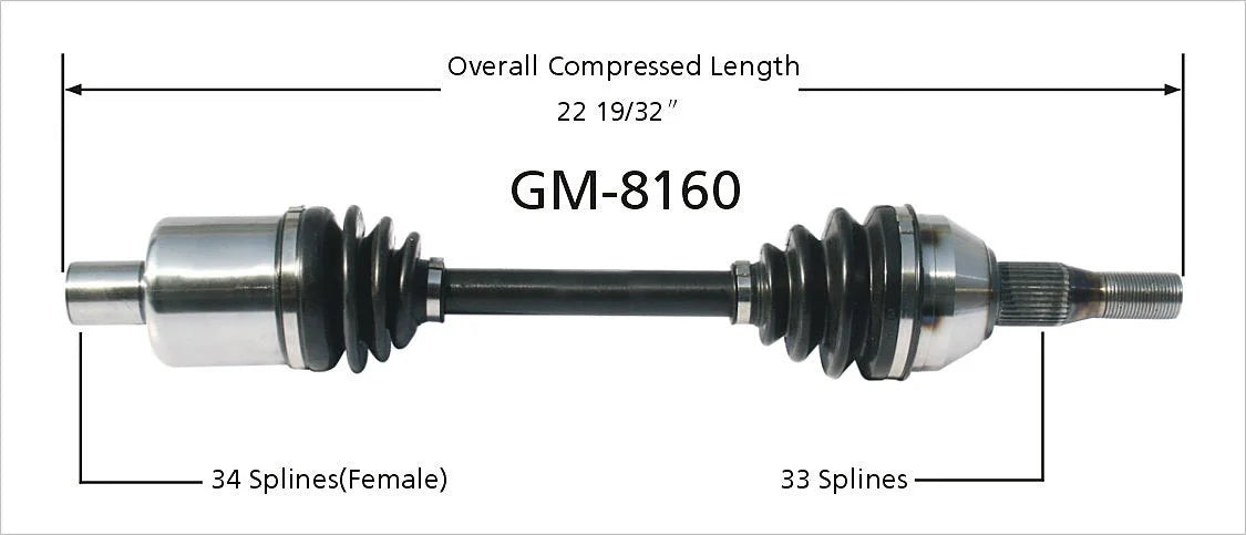 CV Axle Shaft A17717
