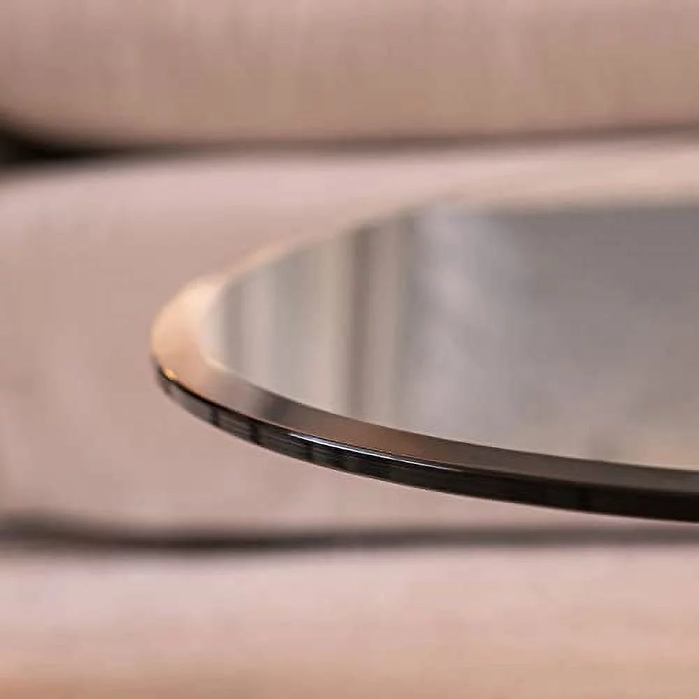 26" Round Clear Tempered Glass Table Top G73693