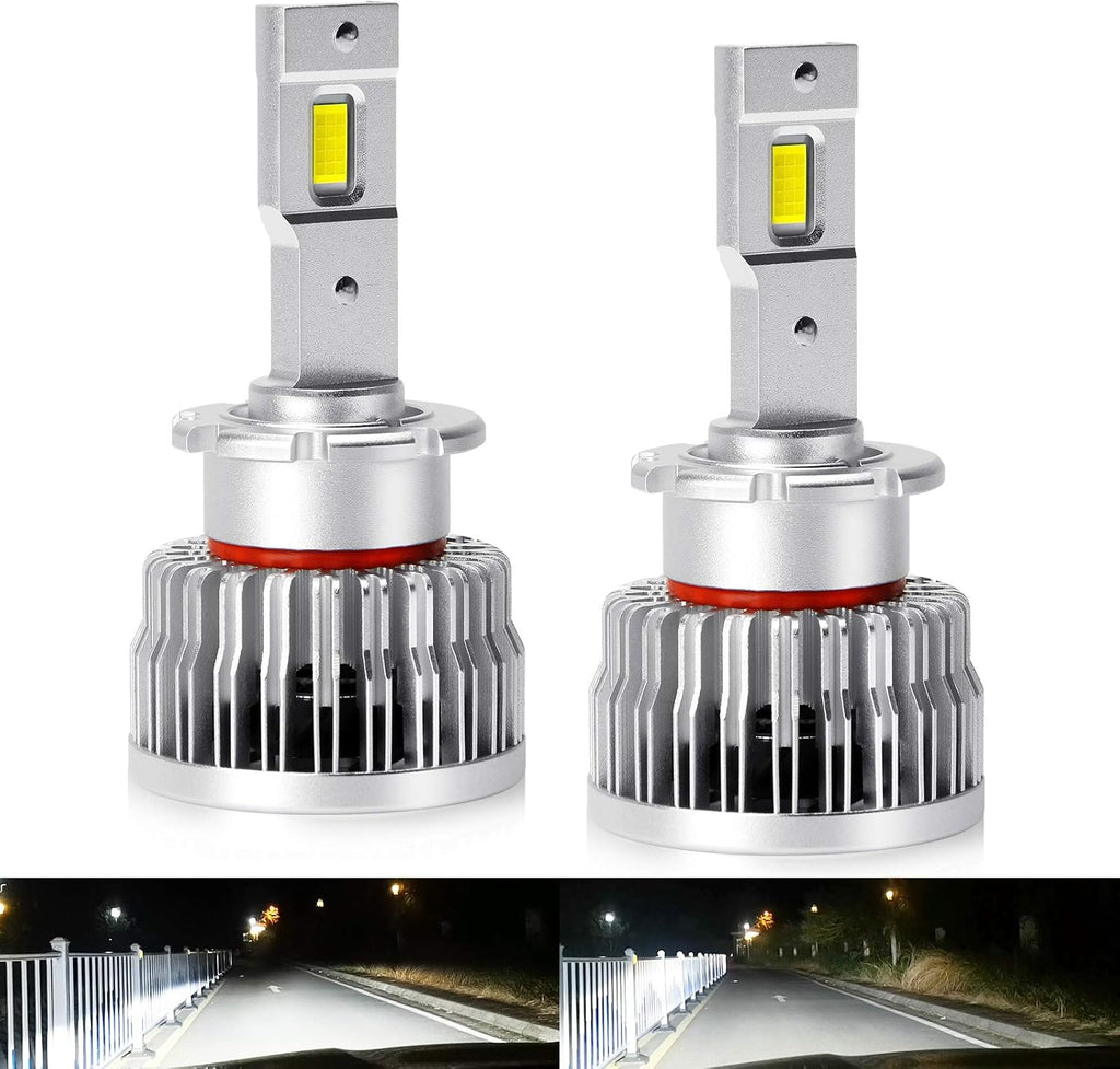 D8S LED Headlight Bulbs 8600LM 6000K 70W D6647