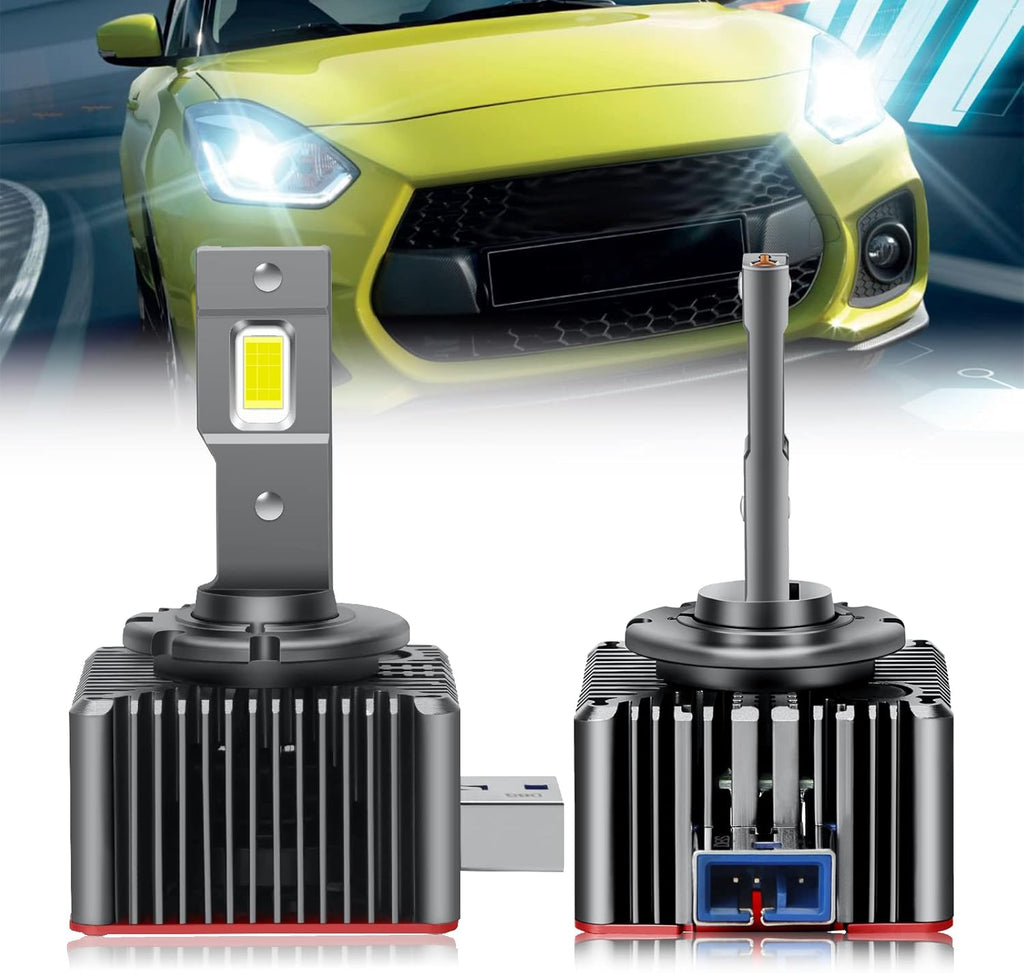 D8S LED Headlight Bulbs 8600LM 6000K 70W D6647