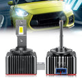 D8S LED Headlight Bulbs 8600LM 6000K 70W D6647