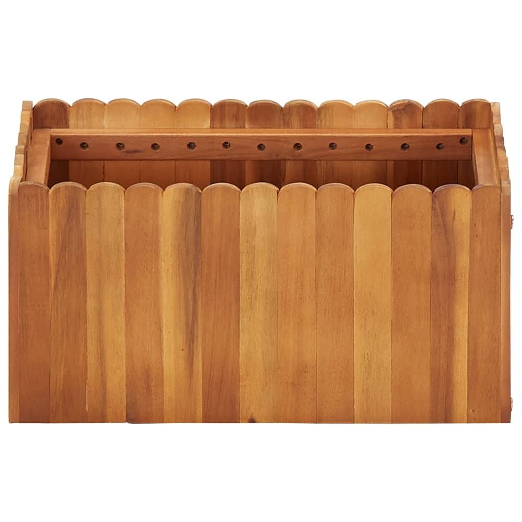 Solid Acacia Wood Garden Raised Bed N92946