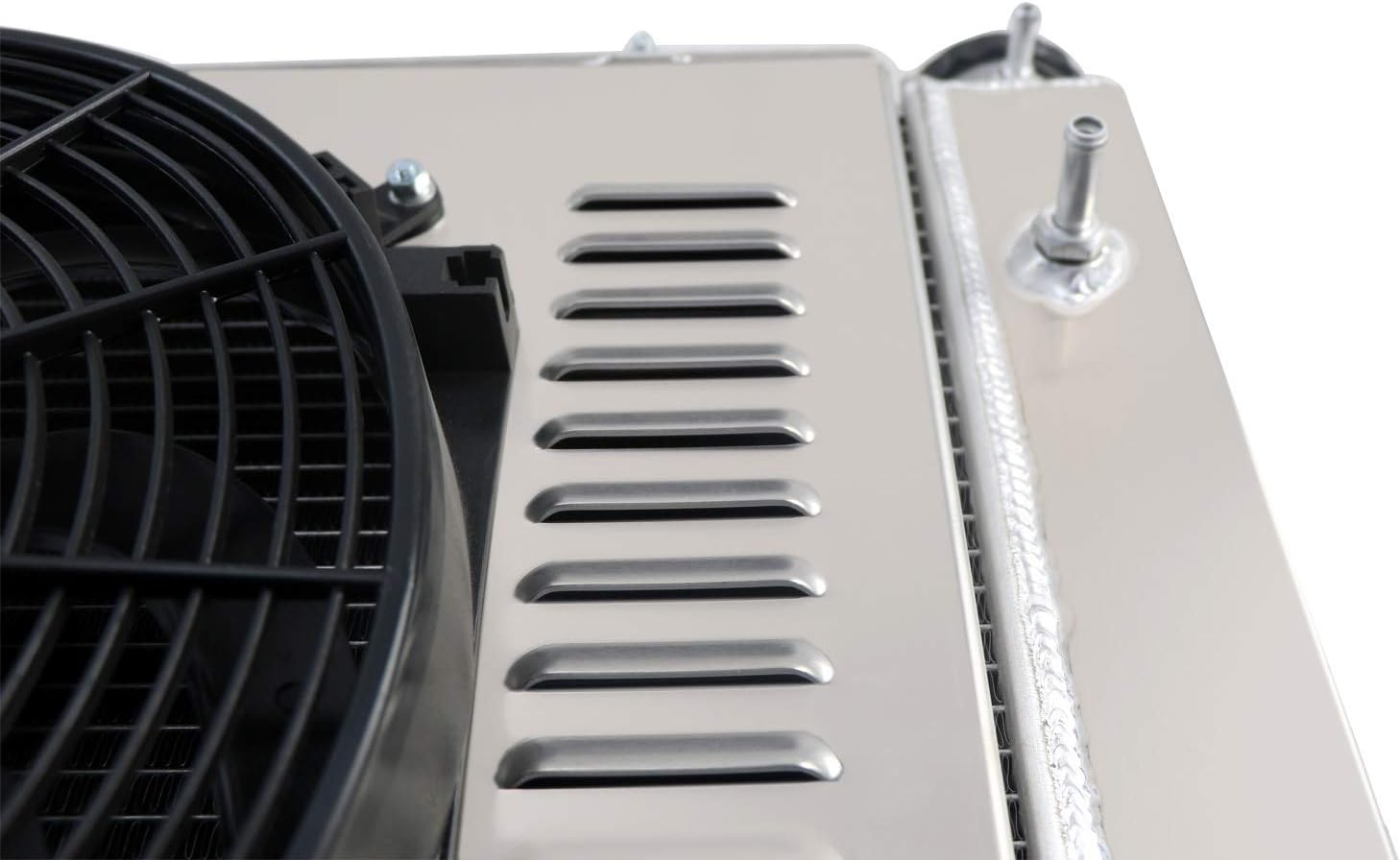 4 Row Core Radiator with Fan Shroud and Relay V3988
