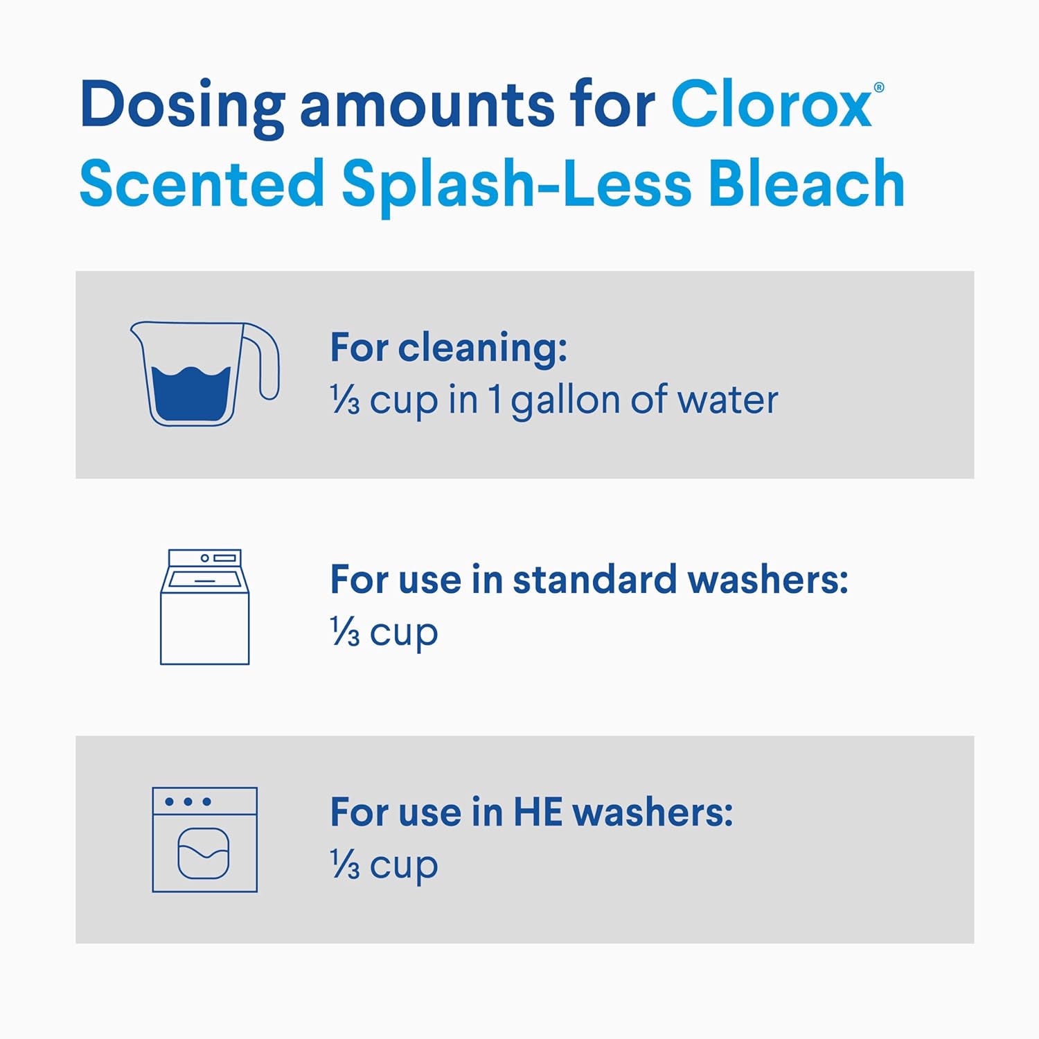 Concentrated Bleach, Clean Linen, 77 Ounce Bottle U42041