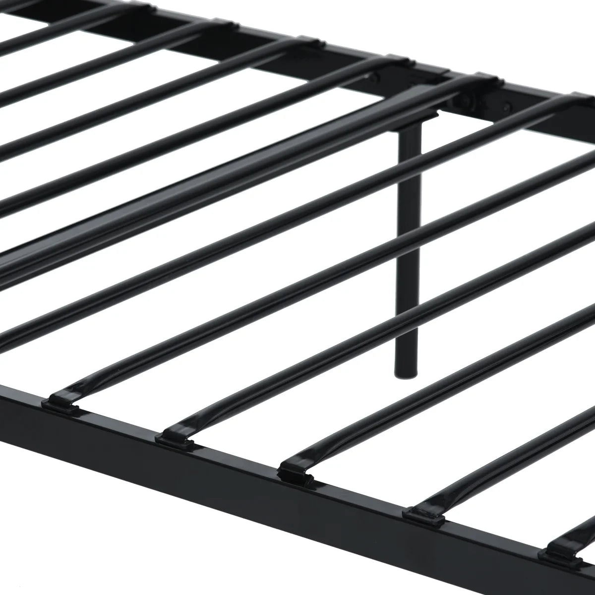 Black Metal Single Bed Frame H622