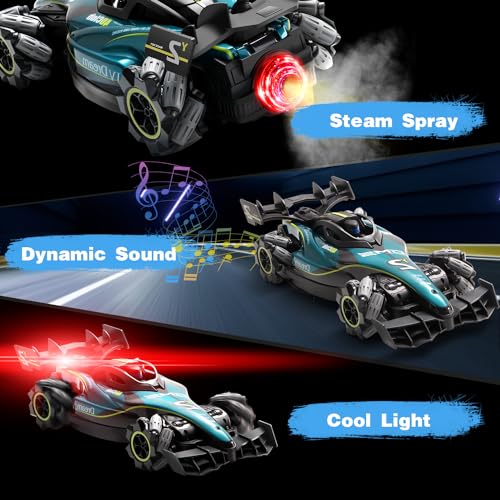 RC Crawler Remote Control Stunt Car Off Road Monster Truck 2.4Ghz All Terrain Hobby Truck 2 Battery W8561