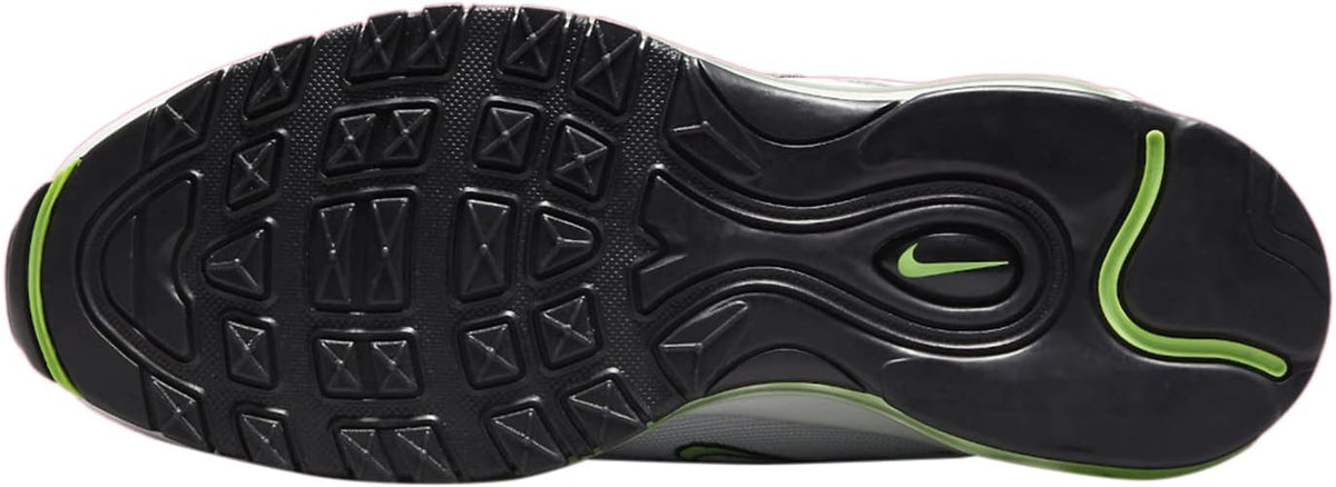 Black/Lime Glow-White Air Max 97 Shoes D6471