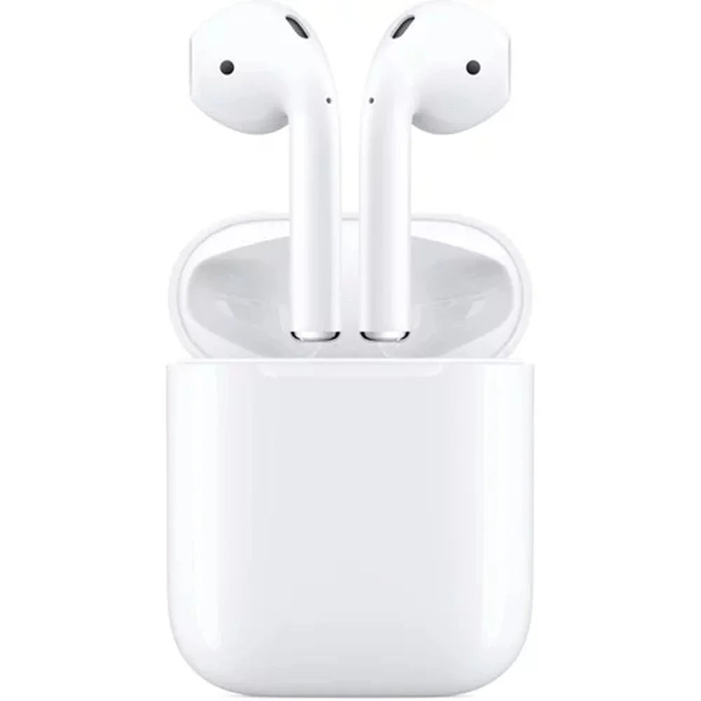 White Wireless Earbuds with Charging Case I5409