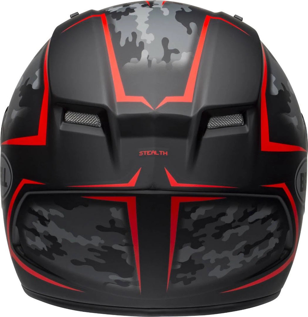 Camo Matte Black/Red XL Motorcycle Helmet C6646