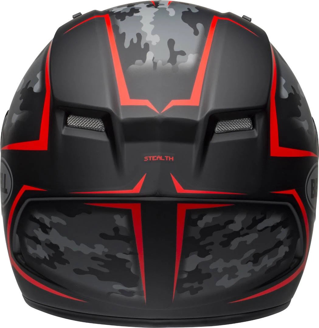 Camo Matte Black/Red XL Motorcycle Helmet C6646