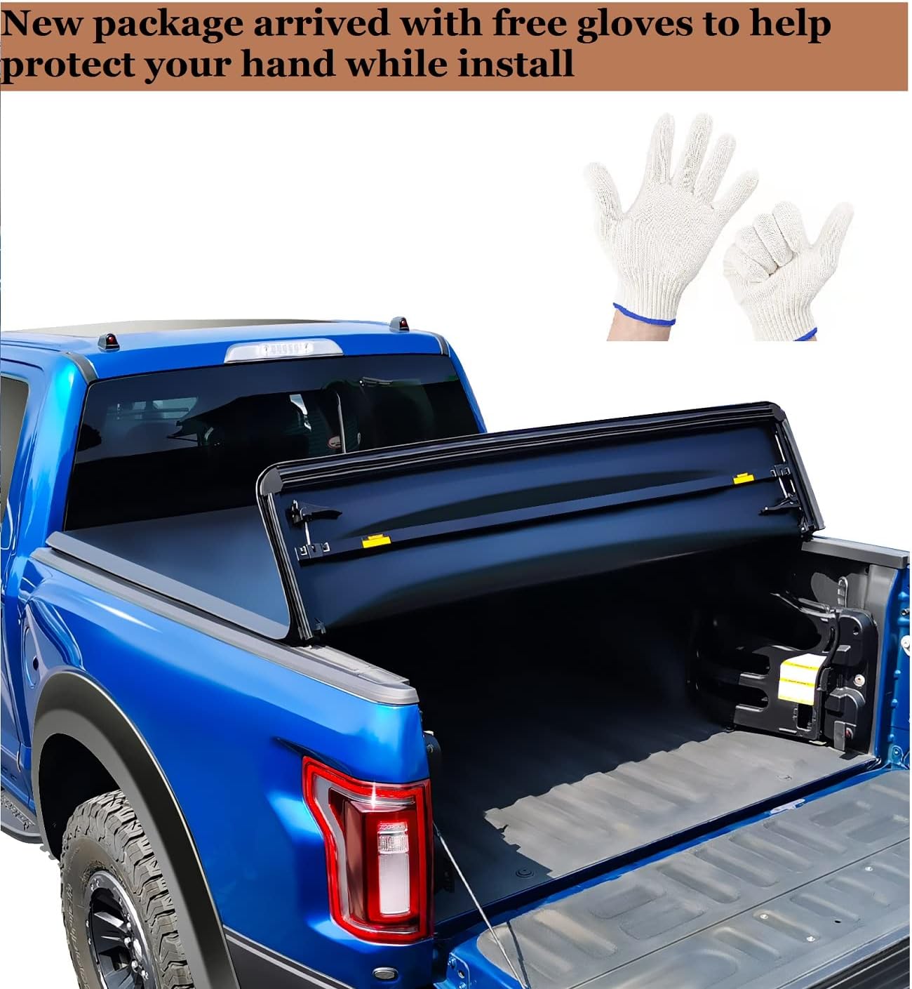 Soft Tri-Fold Truck Tonneau Cover for 5ft Bed T828