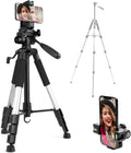 Vlog Kit with Adjustable Mobile Phone Holder and Camera Tripod T426