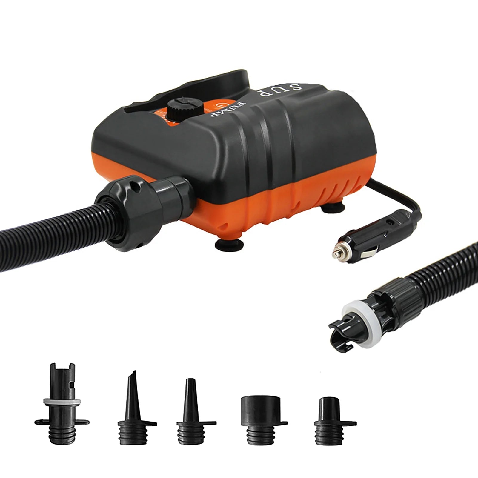 16 PSI Electric Air Pump with 6 Nozzles W1107