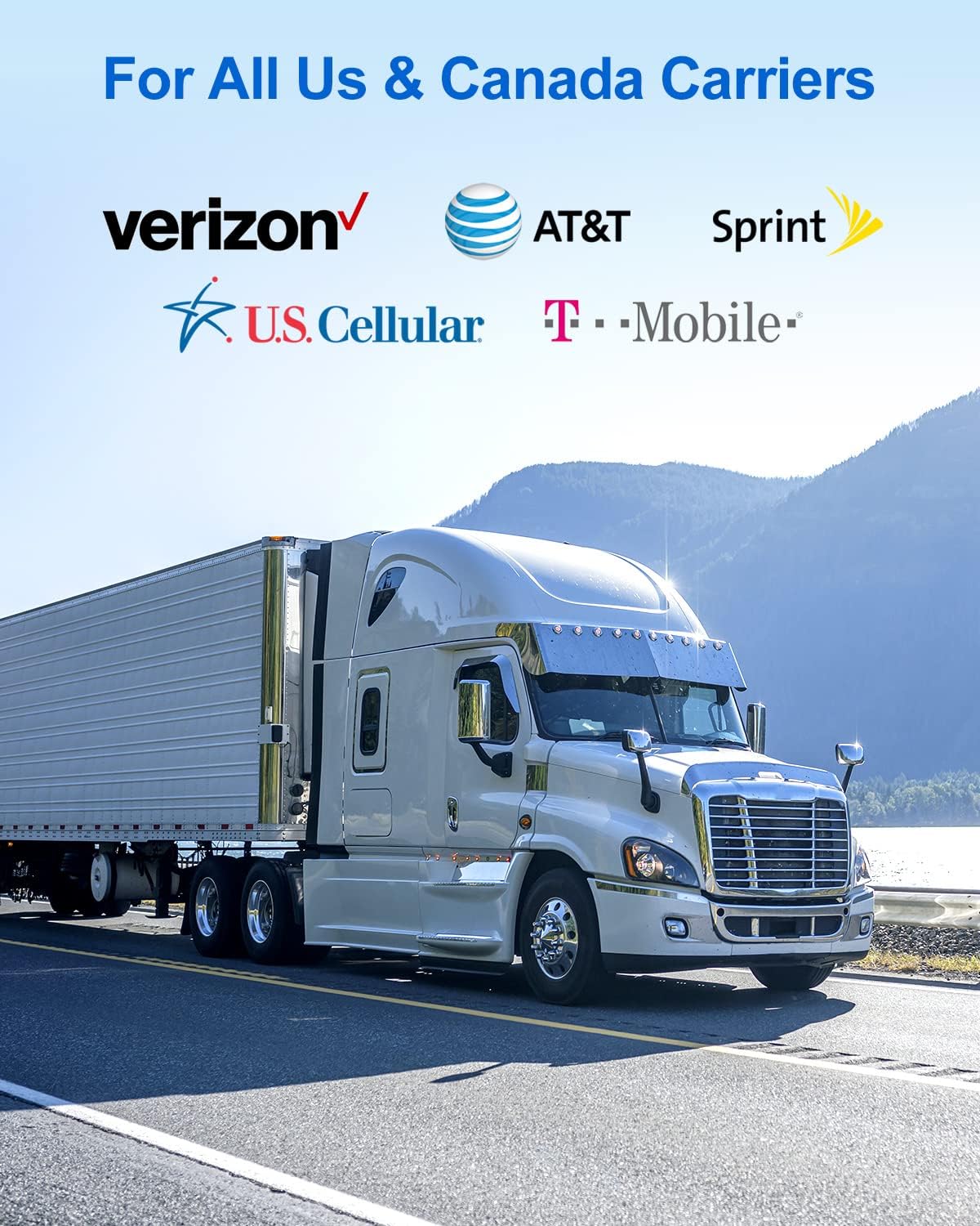 Cell Phone Signal Booster for Truck, RV, SUV, Camping, Motorhome S78269