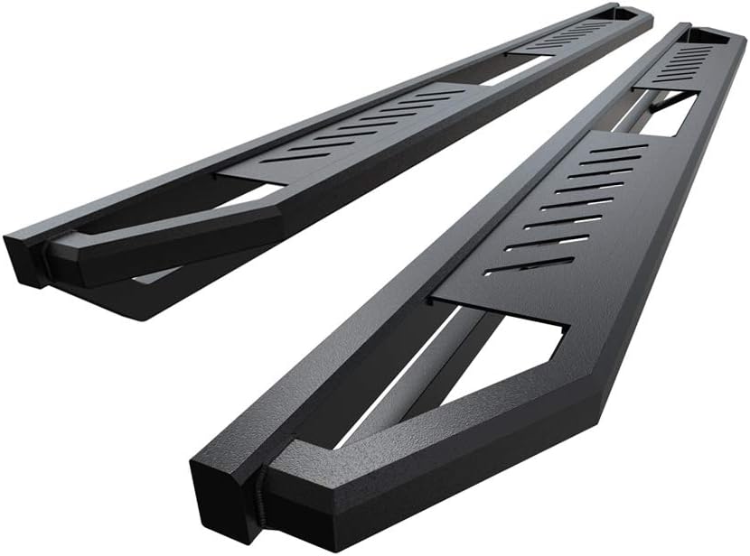 Aluminum Drop Steps Armor for Chevy Silverado GMC Sierra 1500 Crew Cab U583