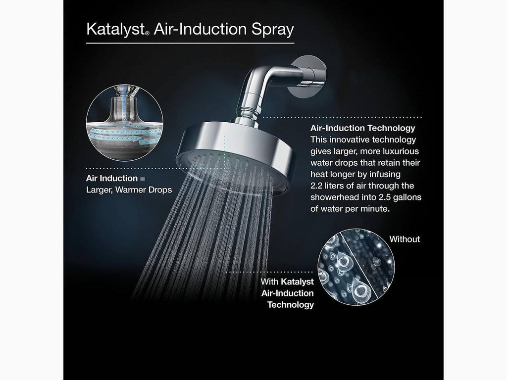 Vibrant Brushed Nickel Single-Function Showerhead L834