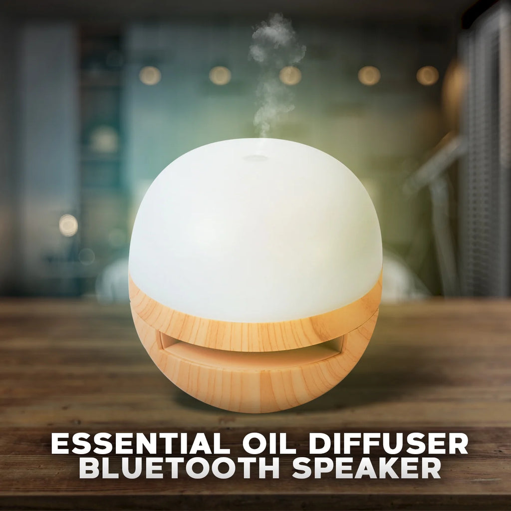 3 in 1 Wireless Speaker Diffuser with Bluetooth Speaker Color Changing Night Lights G23129