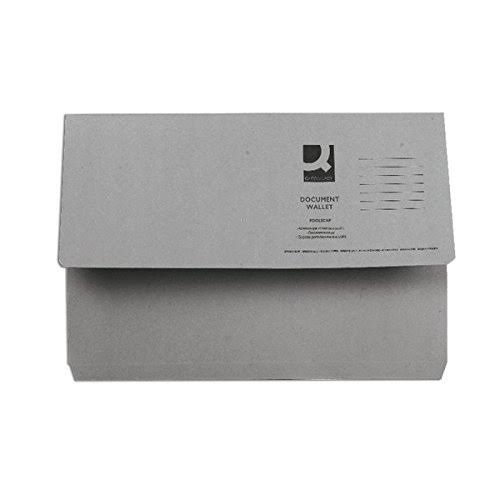 Grey Foolscap Document Wallet Q4956