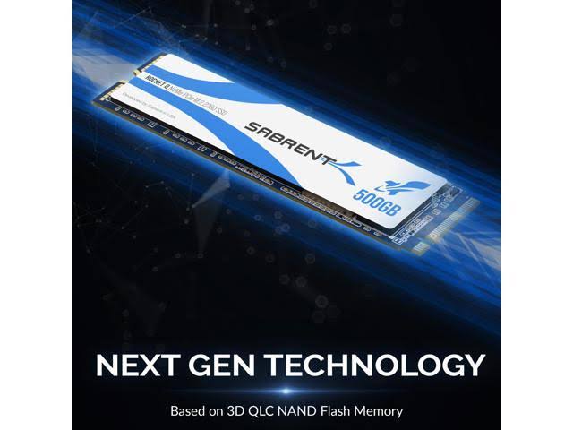 500GB NVMe PCIe M.2 2280 Internal SSD U1000
