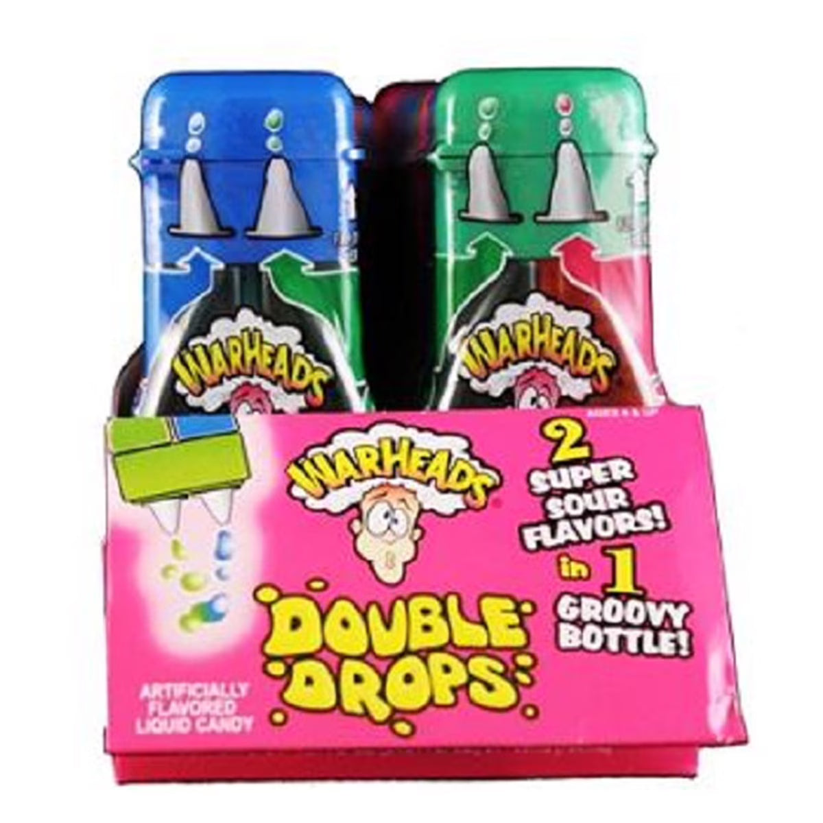 Super Sour Double Drops Sugar Candy N337486