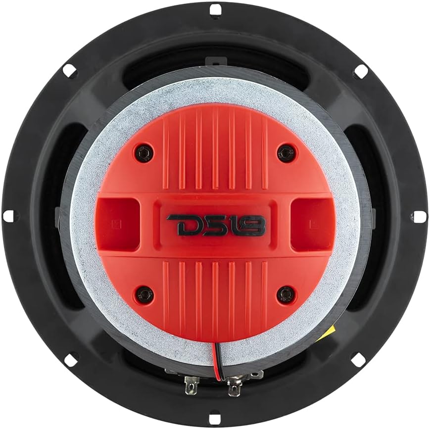 8 Inches Shallow Hybrid Mid-Range Car Audio Loudspeaker, 400W Max, 200W RMS, 4 Ohms, Pack of 2 Q76815